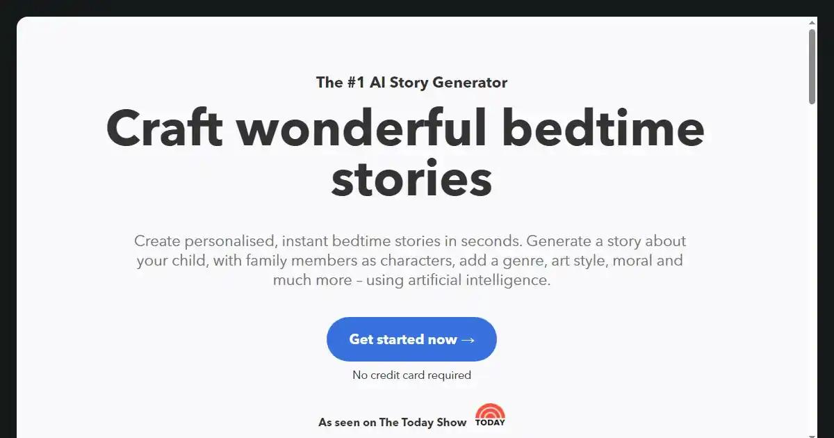 BedtimeStory AI