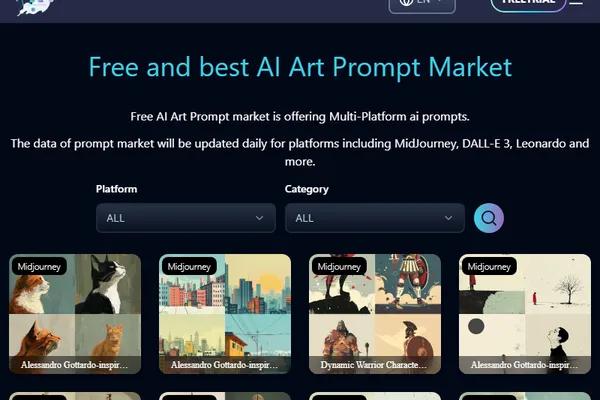 ArtiverseHub.AI's Prompt Marketplace