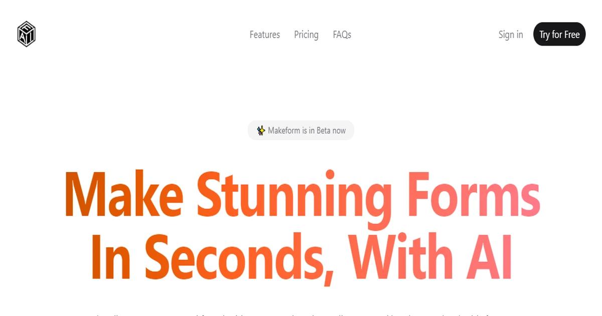 Makeform AI