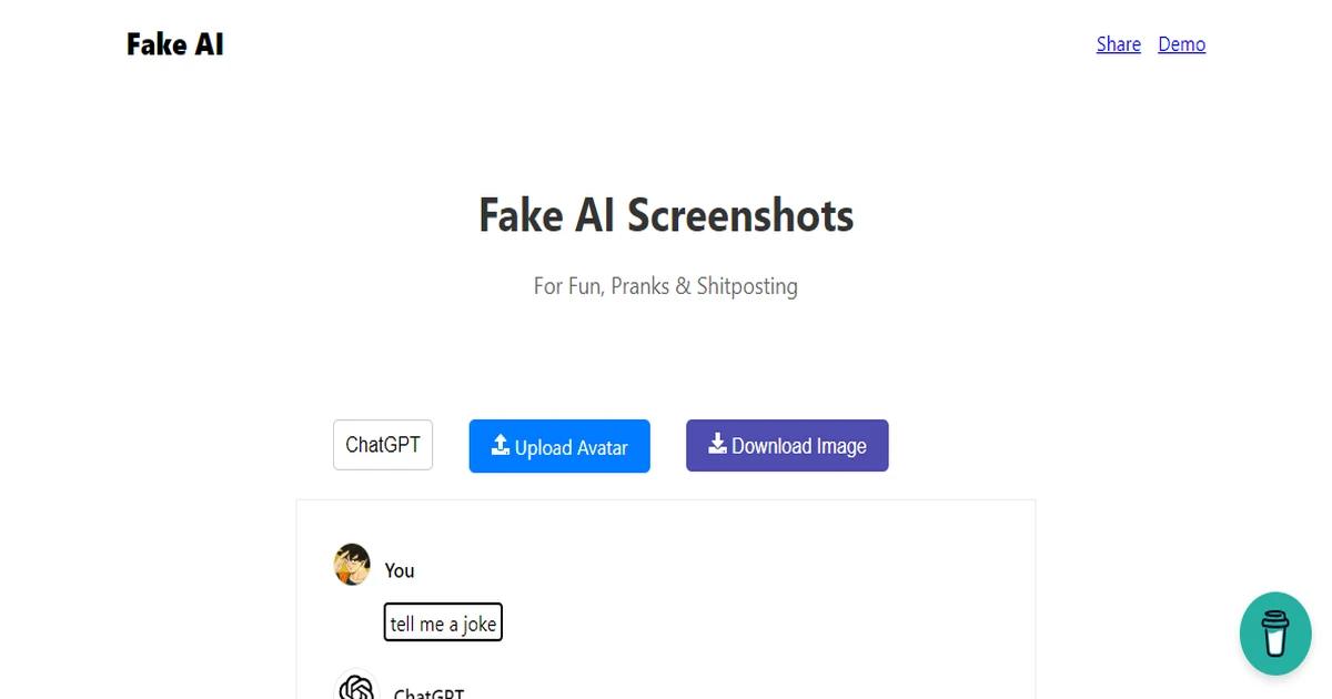 Fake AI