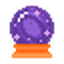 Magic Crystal Ball Logo