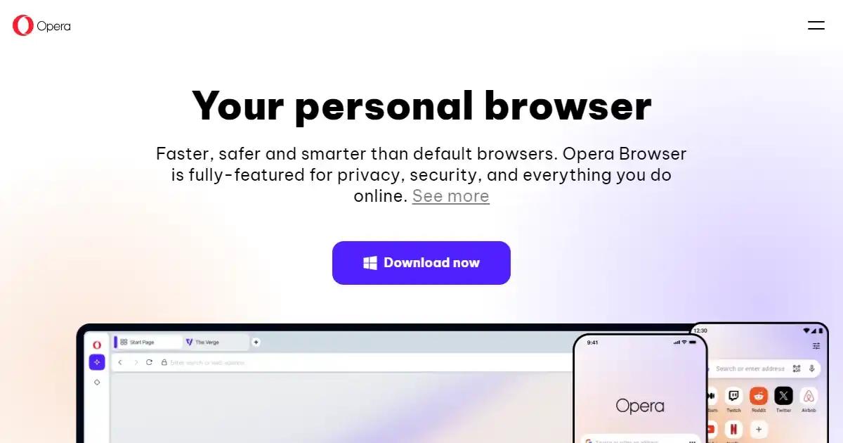 Opera One Browser