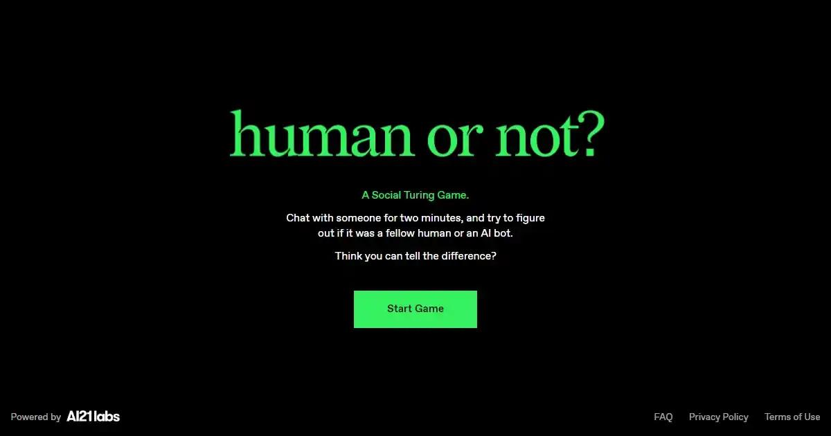 Human or Not