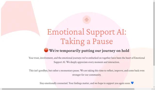 Emotional Support AI