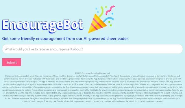 Encouragebot