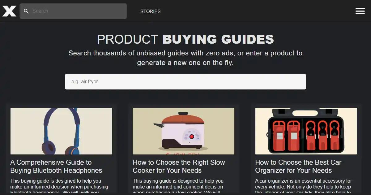 Product Buying Guides