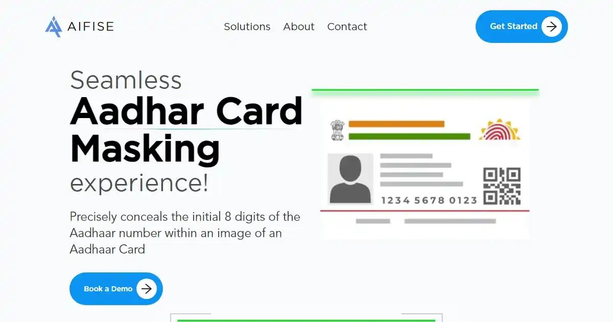 AIFISE Aadhaar Masking