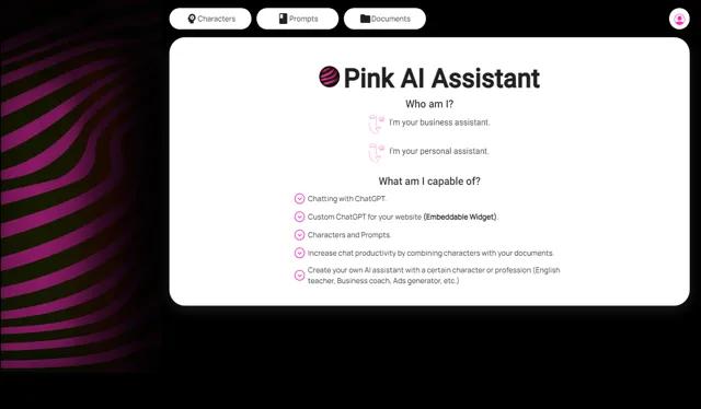 Pink AI Assistant