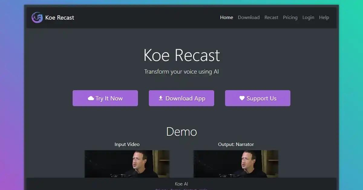 Koe Recast