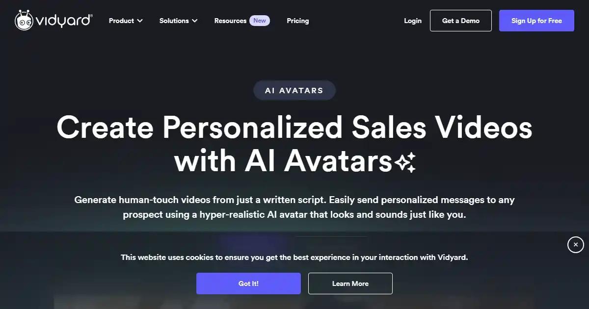 Vidyard AI Avatars