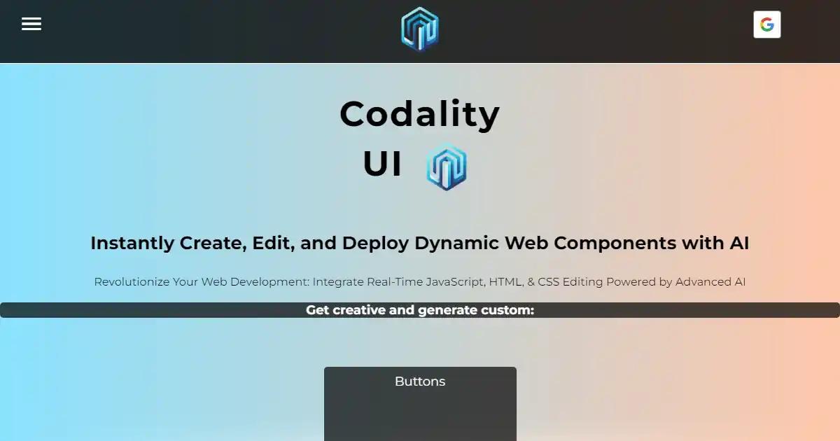 CodalityUI