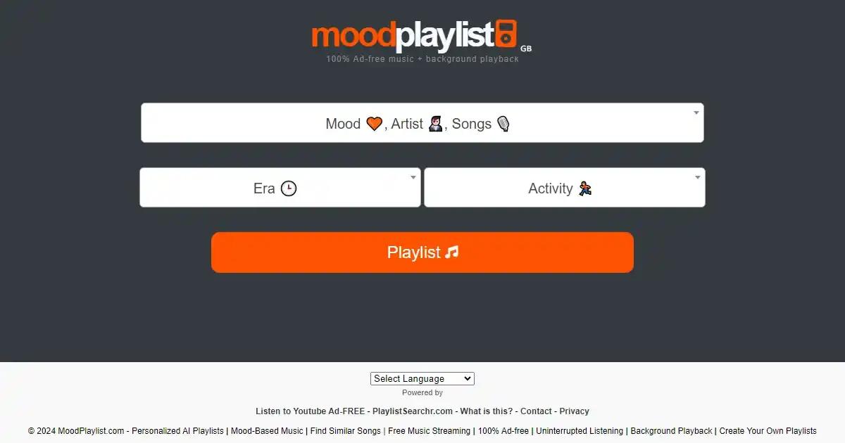 Moodplaylist.com