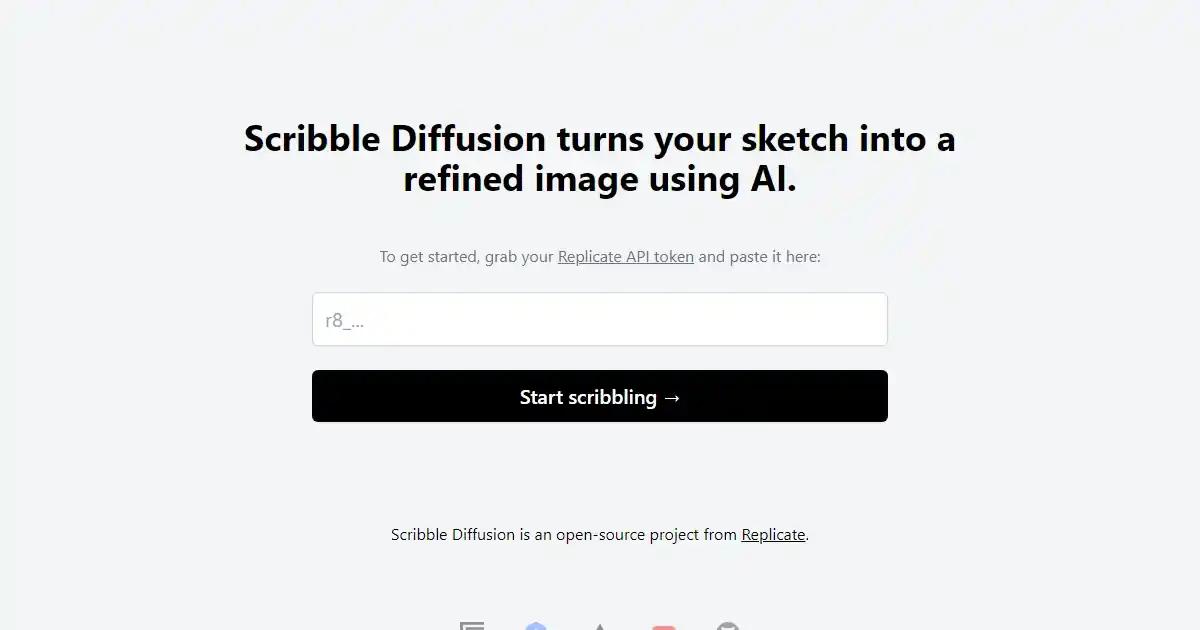 Scribble Diffusion