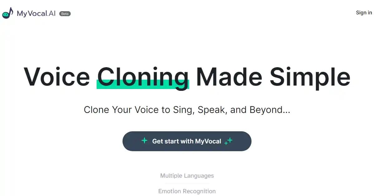 MyVocal AI