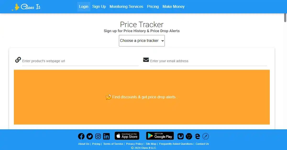 Glass It Price Tracker