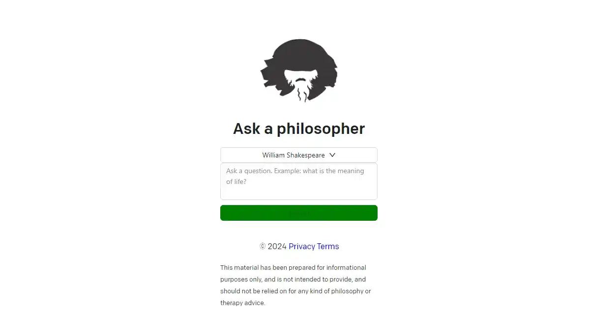 Ask a Philosopher