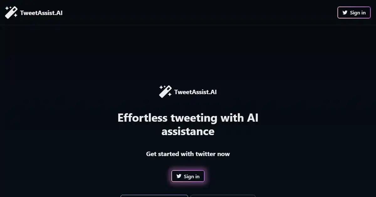 TweetAssist