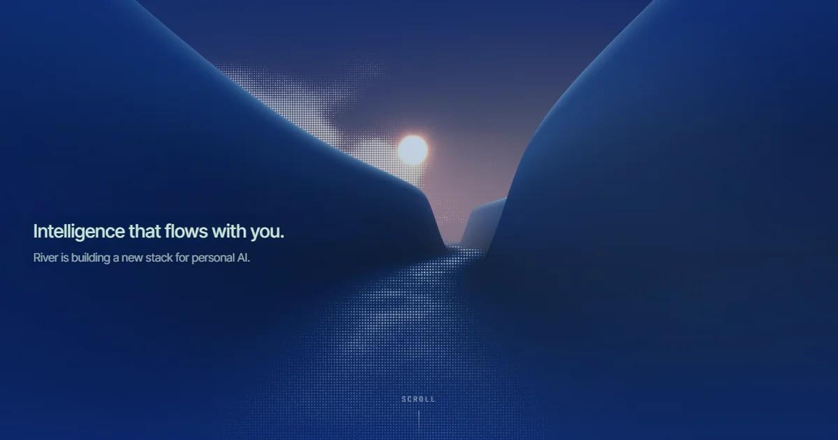 Screenshot of River AI