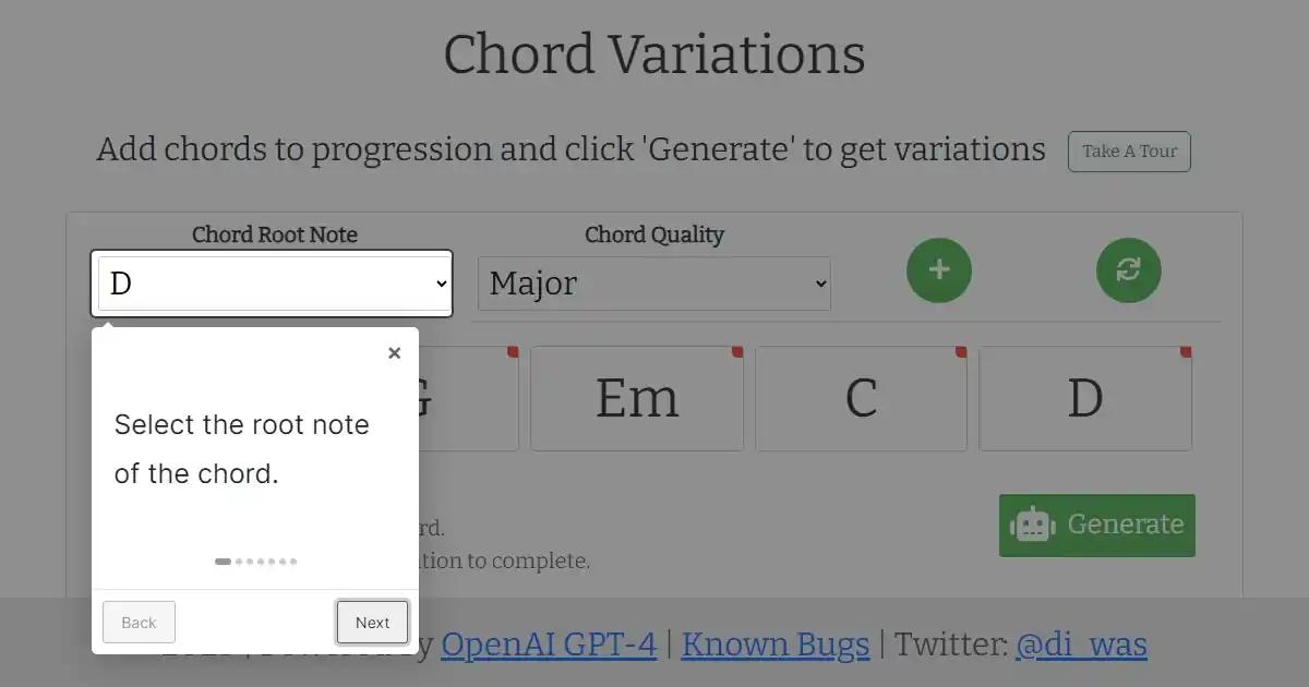 Chord Variations