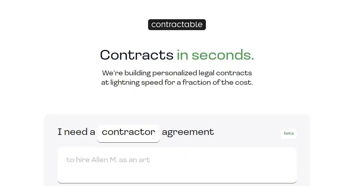 Contractable