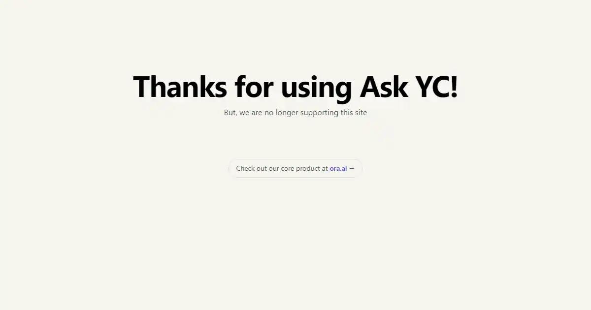 Ask YC