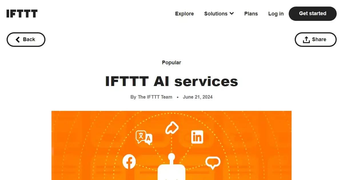 IFTTT AI