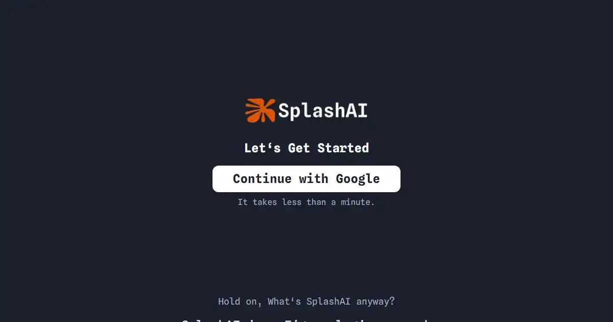 SplashAI