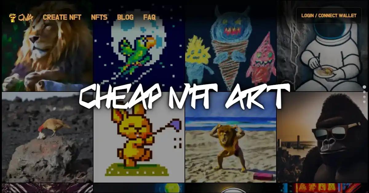 Cheap NFT Art