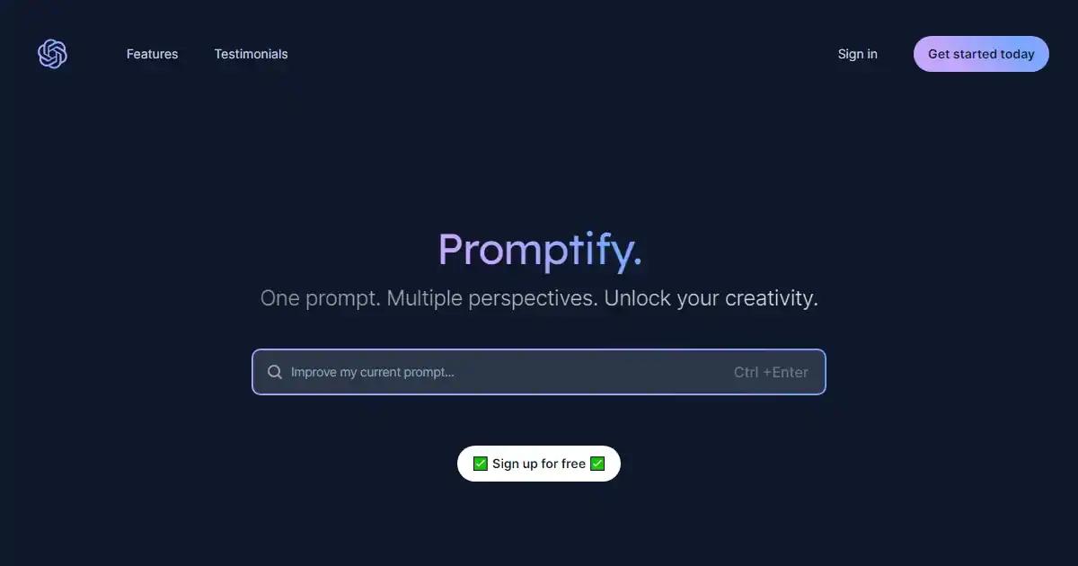 Promptify Editor