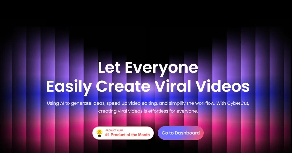 Screenshot of CyberCut AI