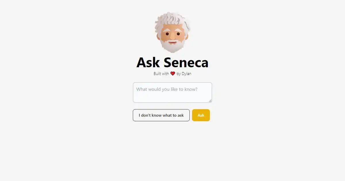 Ask Seneca