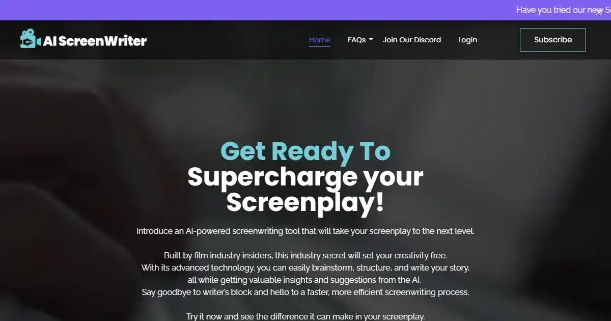 AI Screenwriter