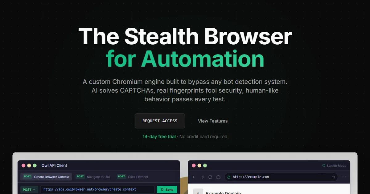Screenshot of Owl Browser