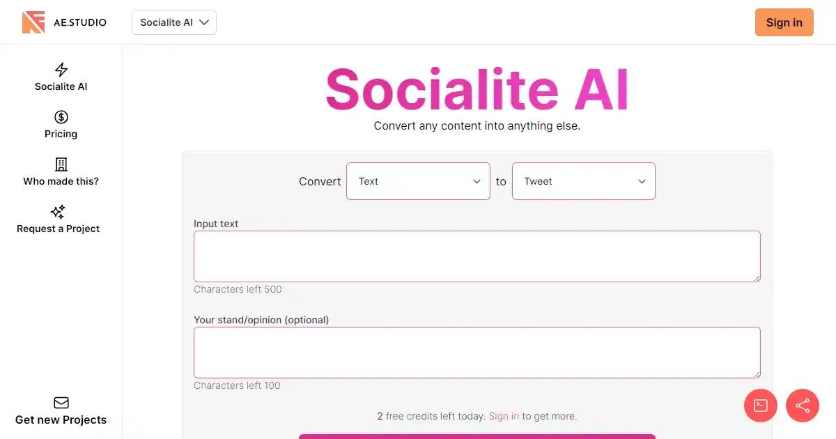 Socialite AI