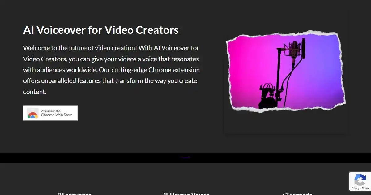 AI Voiceover for Video Creators