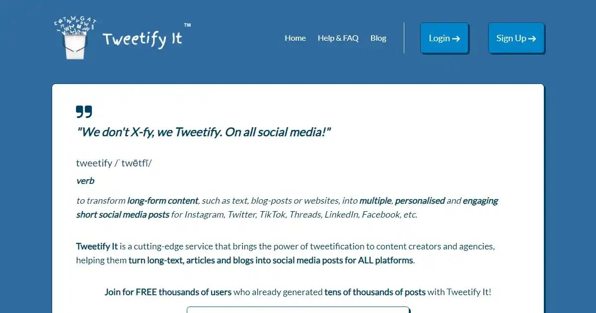 Tweetify