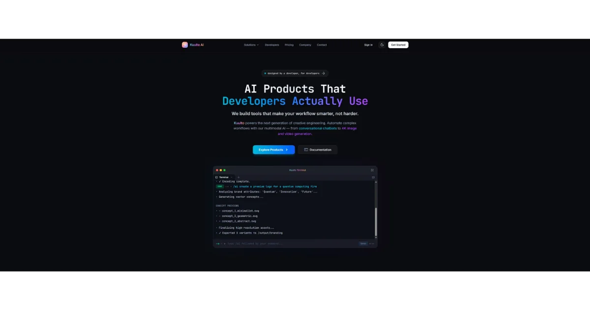 Screenshot of Kuulto AI