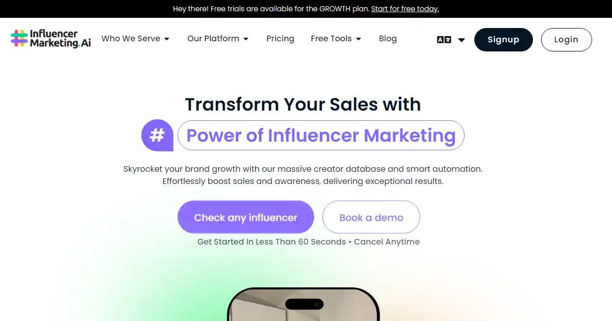 Influencer Marketing AI