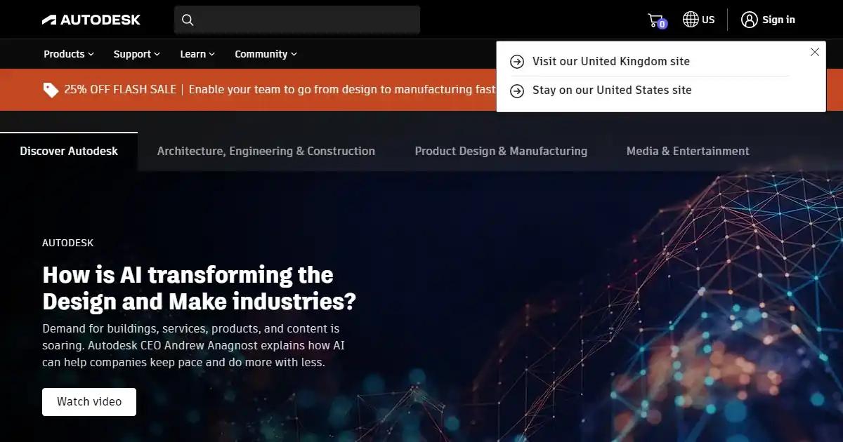 Screenshot of Autodesk Forma - A cloud-based software for conceptual design and m...