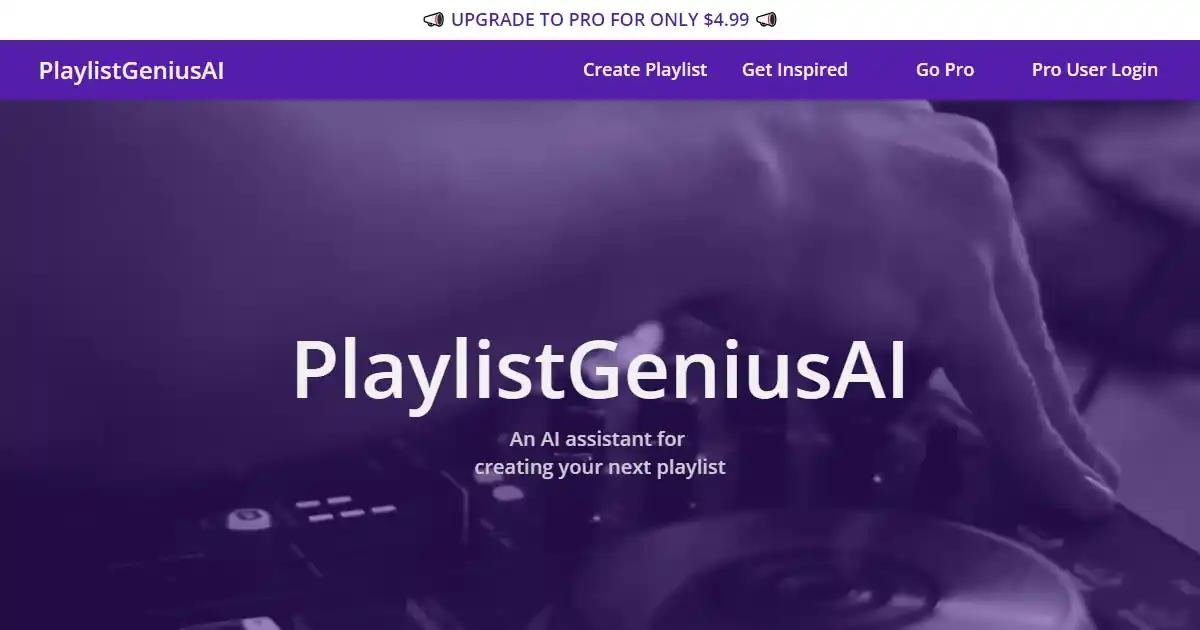 PlaylistGenius AI