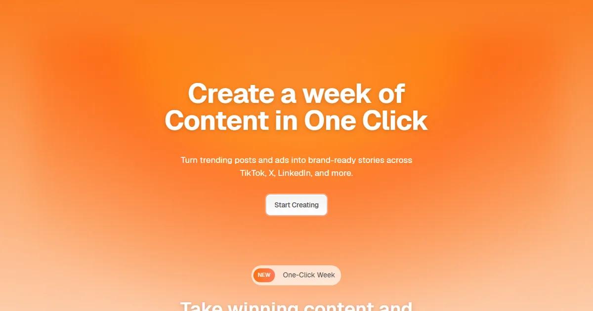 Screenshot of Garen AI