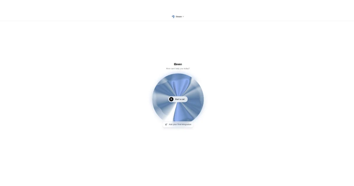 Screenshot of 11.ai