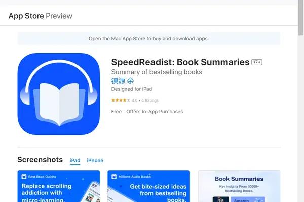 SpeedReadist - Book Summary