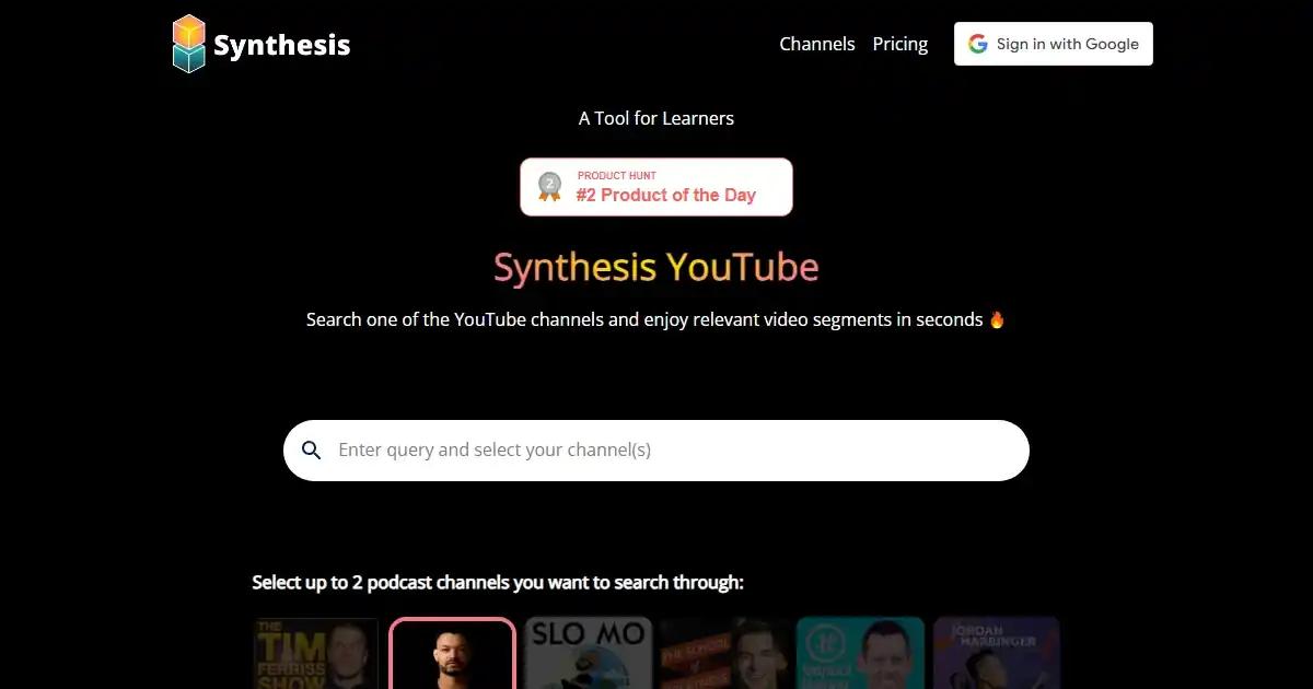 Synthesis Youtube