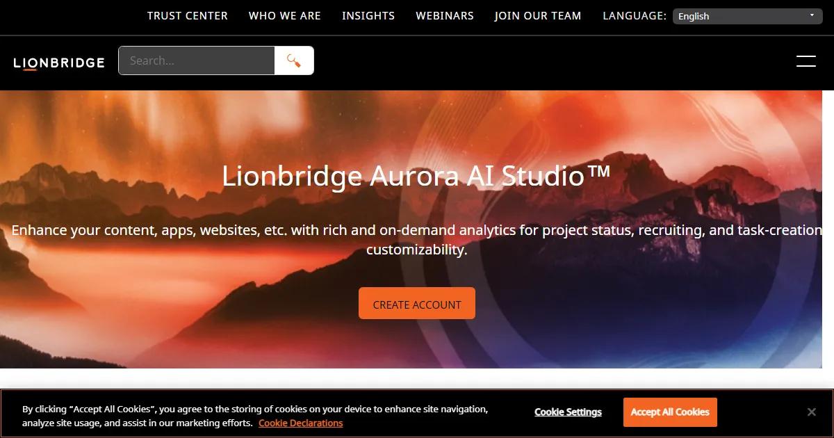 Lionbridge Aurora AI Studio