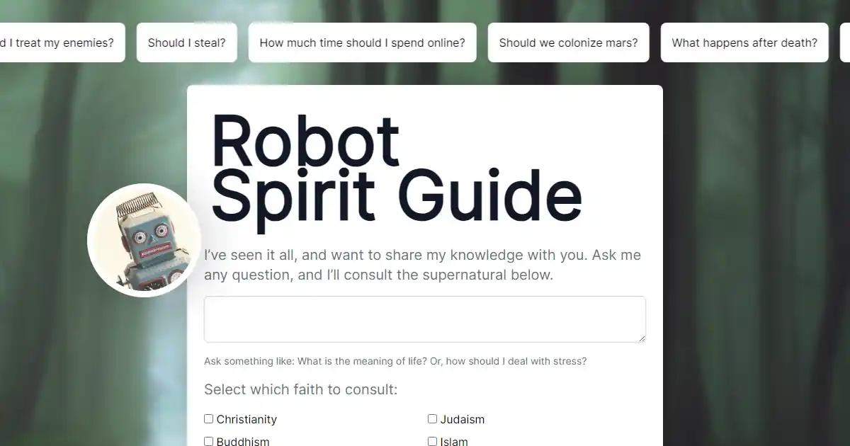 Robot Spirit Guide