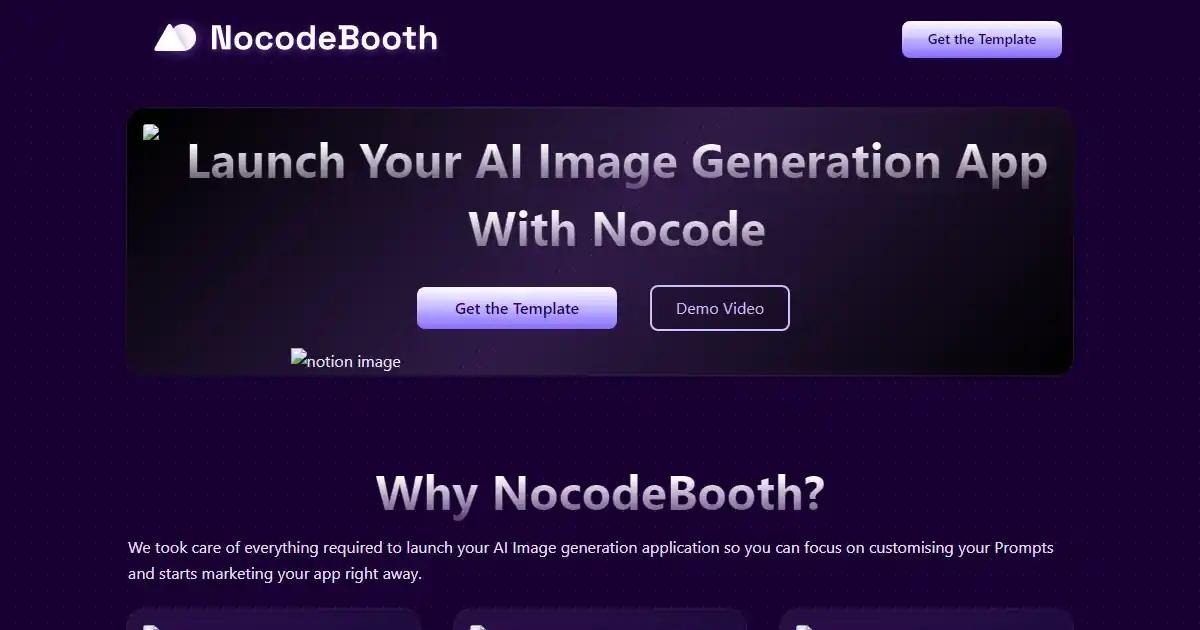 NocodeBooth