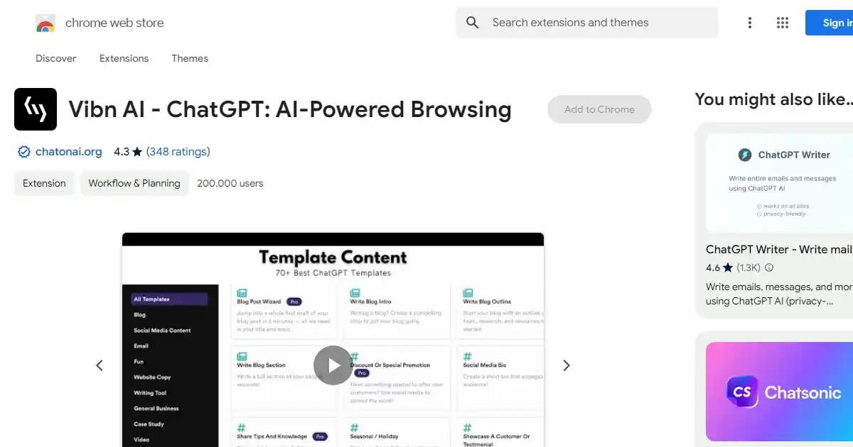 ChatGPT Chrome Extension