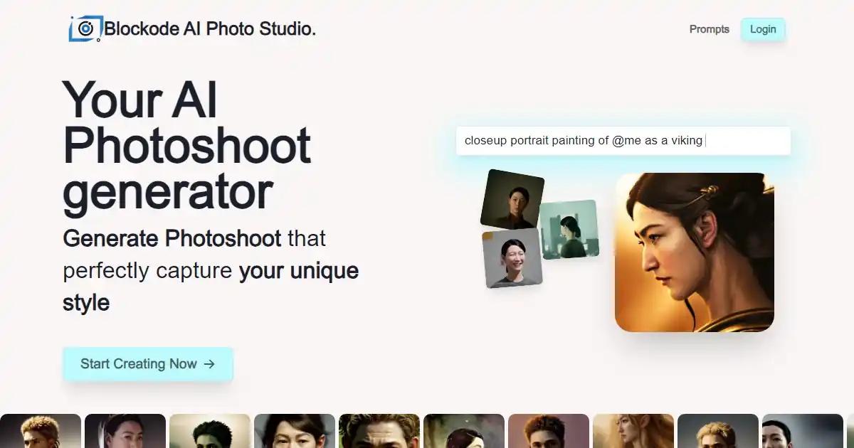 Blockode AI Photo Studio