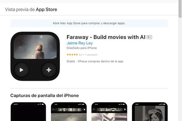 Faraway - Build movies with AI